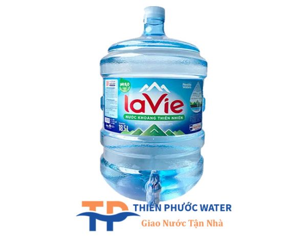 Nước khoáng Lavie bình vòi 18.5L