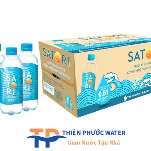 Nước tinh khiết Hoàn lưu khoáng Satori Thùng 500ml