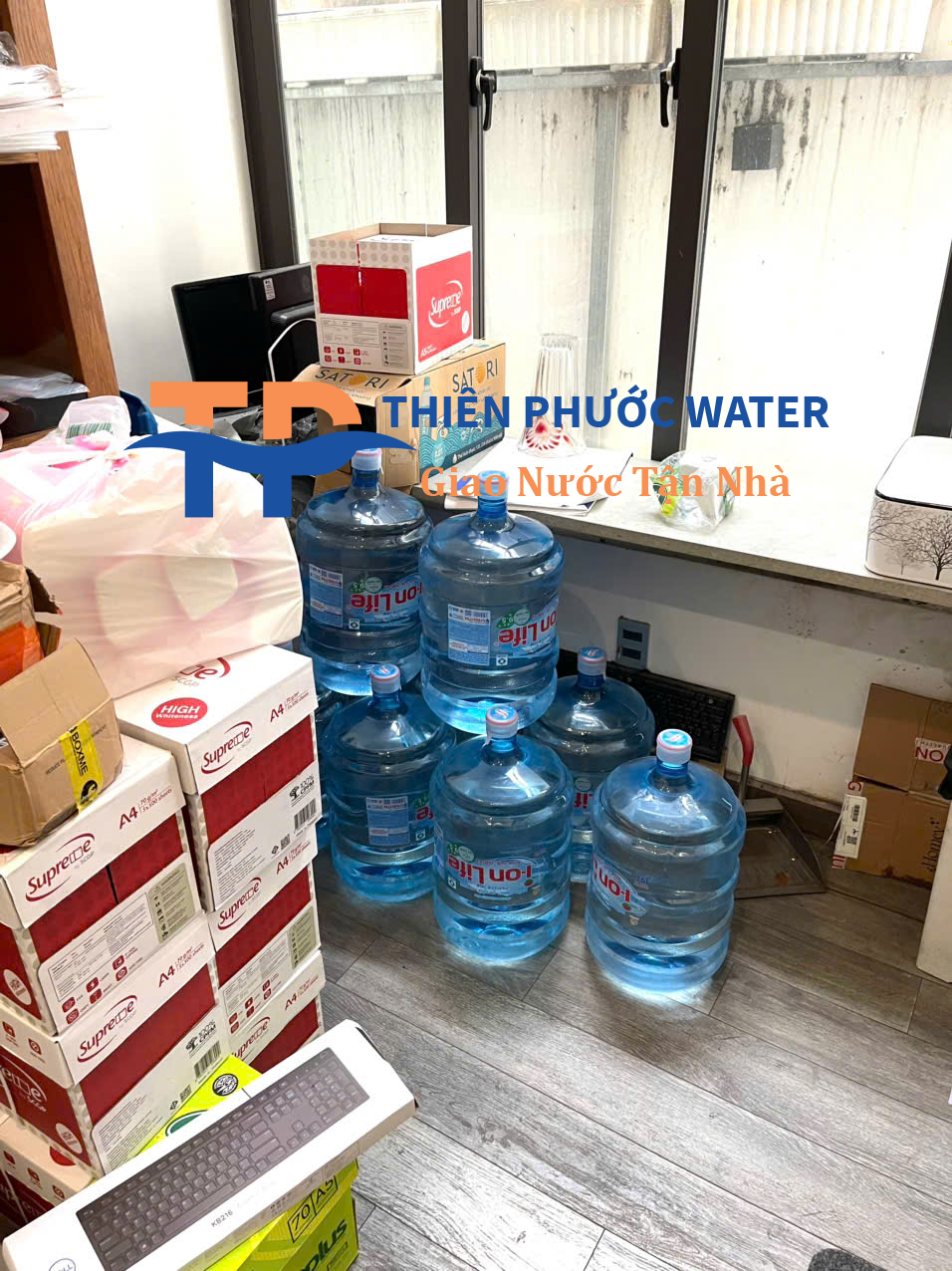 giao nước tận nhà thiên phước water